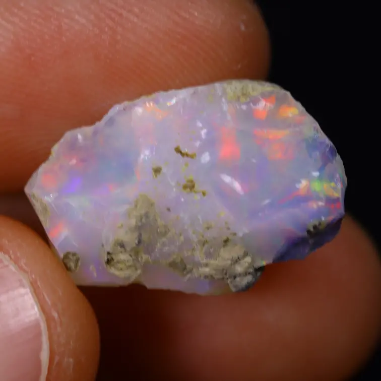 Rohes äthiopisches Welo-Opal – „Stone of Wisdom" - (18 x 13 x 7 mm - 5.54 Karat) – POC-0892