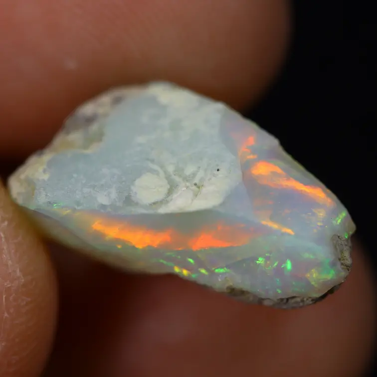 Opalite grezza etiope Welo - “Mirror of Truth" - (17 x 10 x 9 mm - 6,4 carati) - POC-0895