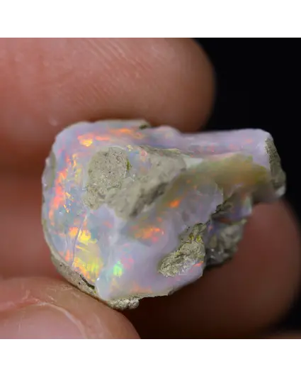 Opalite grezza etiope Welo - “Soul Protection" - (19 x 17 x 12 mm - 8 carati) - POC-0897