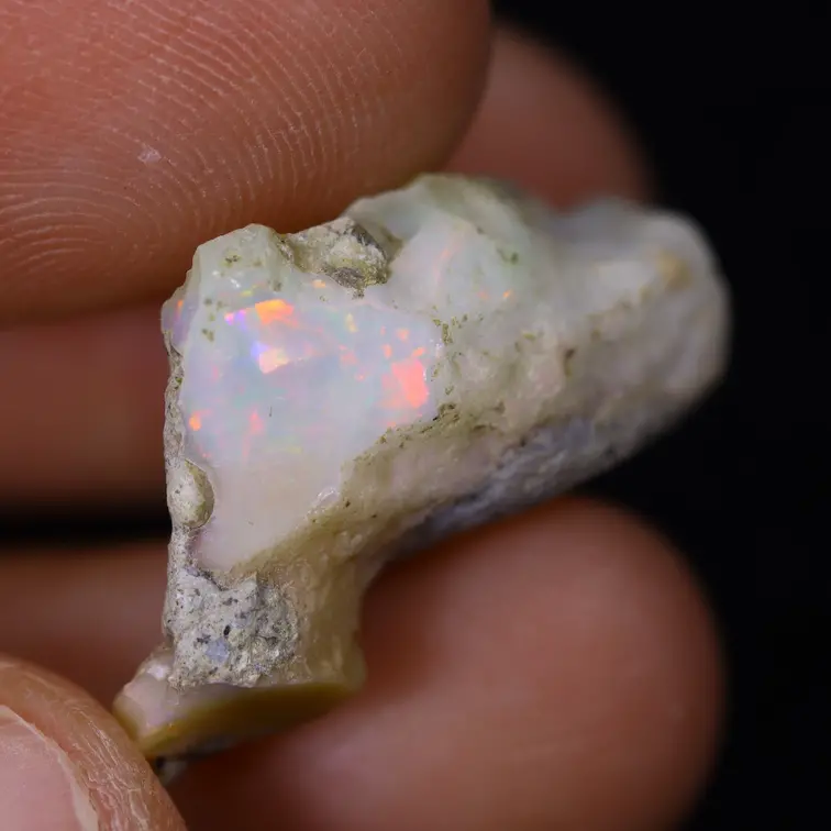 Opalite grezza etiope Welo - “Stone of Life" - (19 x 14 x 11 mm - 11,4 carati) - POC-0898