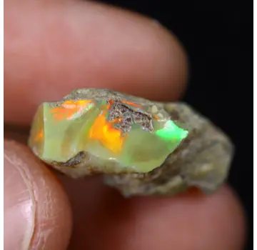 Opalite grezza etiope Welo - “Future Key" - (22 x 14 x 9 mm - 11.2 carati) - POC-0900