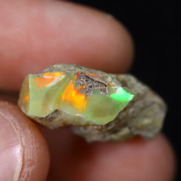 Opalite grezza etiope Welo - “Future Key" - (22 x 14 x 9 mm - 11.2 carati) - POC-0900