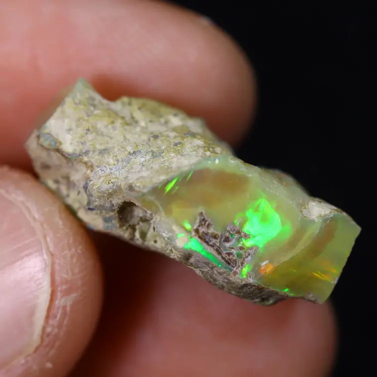 Opalite grezza etiope Welo - “Future Key" - (22 x 14 x 9 mm - 11.2 carati) - POC-0900