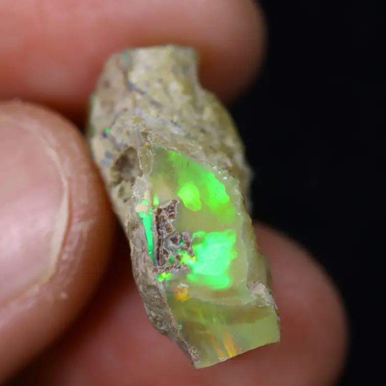 Opalite grezza etiope Welo - “Future Key" - (22 x 14 x 9 mm - 11.2 carati) - POC-0900