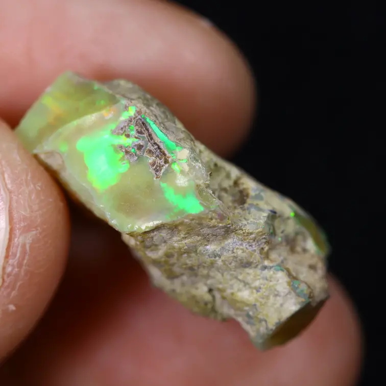 Opalite grezza etiope Welo - “Future Key" - (22 x 14 x 9 mm - 11.2 carati) - POC-0900