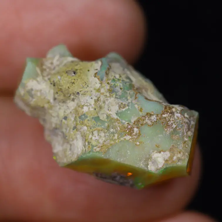 Opalite grezza etiope Welo - “Future Key" - (22 x 14 x 9 mm - 11.2 carati) - POC-0900