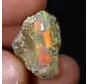 Rohes äthiopisches Welo-Opal – „Lava Spike" - (16,6 x 15,6 x 12 mm - 14 Karat) – POC-0901