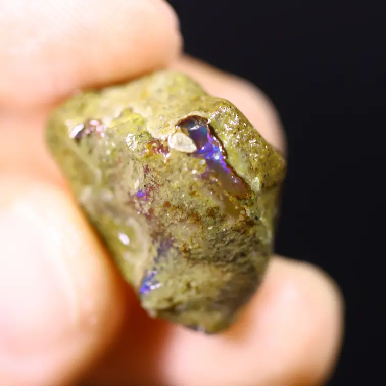 Welo brut d'Éthiopie - Opale cristalline - « Lucky Pixie" - (15 x 20 x 13 mm - 18.8 carats) - POC-0907