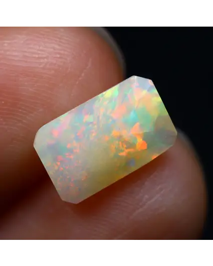 Natural Ethiopian Welo Opal - ‘Perfect Mirror" - 10 x 6.2 x 4 mm - 1.4 carats - POC-0922