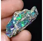 Raw Ethiopian Welo opal - ‘Dark Nature" - (34 x 16 x 7 mm - 18,8 carats) - POC-0872