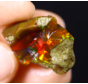Ruwe Ethiopian Welo - Cristallo opalino - "Red Sky" - (27 x 19 x 8 mm - 17,4 carati) - POC-0410