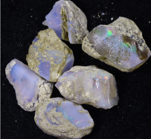 Äthiopischer Welo-Opal in Rohform - "Mined Perfection" - (24 x 11 x 11 mm - 135,2 Karat) - POC-0318