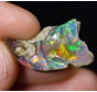 Raw Smoked Ethiopian Welo Opal - ‘Moonlight Blackout’ - (21x 13 x 8 mm - 8,8 carats) - POC-0873