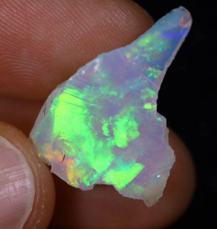 Raw Ethiopian Welo opal - ‘Truth Spoken" - (23 x 15 x 8 mm; - 7,1 carats) - POC-0902