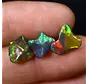 Äthiopischer Welo - Geräucherter Opal "Aurora Smoke Trio" - (3.5 x 10.3 x 9.6 mm - 4,2 Karat)