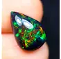 Äthiopischer Welo - Geräucherter Opal "Ember Aurora" - (11.4 x 8 x 4.4 mm - 1.75 Karat)
