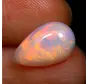 Ópalo Welo Etíope Natural - "Rainbow Veil" - 11.8 x 7.3 x 3 mm - 1.13 quilates
