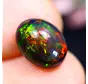 Ethiopische Welo - Gerookte Opaal "Smoked Ember" - (10 x 7.8 x 5 mm - 1.98 karaat)