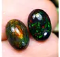 Etíope Welo - Ópalo Ahumado "Ember Veil" - (10.5 x 7.3 x 3.7 mm - 3.1 quilates)