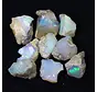 Rough Ethiopian Welo - Crystal Opal - "Aurora Flash" - (11 x 7 x 6 mm - 35.8 carat) - POC-0940