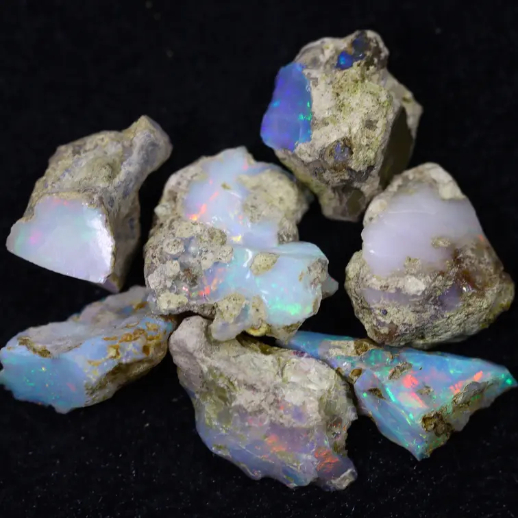 Ruwe Ethiopische Welo - Kristal Opaal - "Welo Radiance" - (21 x 12 x 5 mm - 45.9 karaat) - POC-0941