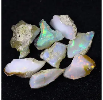 Ruwe Ethiopische Welo - Kristal Opaal - "Rough Aurora" - (20 x 9 x 8 mm - 36.2 karaat) - POC-0942