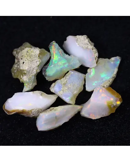 Ruwe Ethiopische Welo - Kristal Opaal - "Rough Aurora" - (20 x 9 x 8 mm - 36.2 karaat) - POC-0942