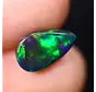 Äthiopischer Welo - Geräucherter Opal "Frosted Spectrum" - (11.6 x 7.3 x 4.5 mm - 1.86 Karat)