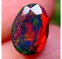 Ethiopian Welo - Smoked Opal "Elysian Prism" - (10.7 x 7.6 x 5.7 mm - 2.06 carat)