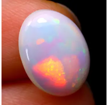 Natural Ethiopian Welo Opal - "Radiant Arc" - 12.5 x 9.2 x 4 mm - 2.34 carat