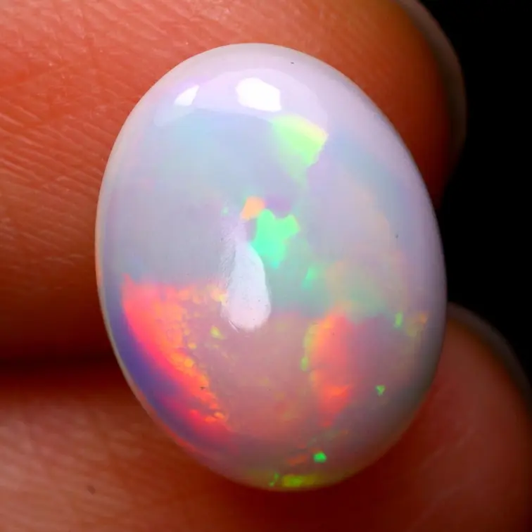 Natuurlijke Ethiopische Welo Opaal - "Radiant Arc" - 12.5 x 9.2 x 4 mm - 2.34 karaat