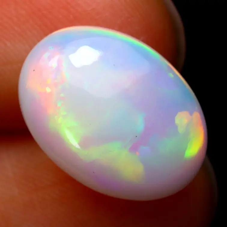 Natuurlijke Ethiopische Welo Opaal - "Radiant Arc" - 12.5 x 9.2 x 4 mm - 2.34 karaat