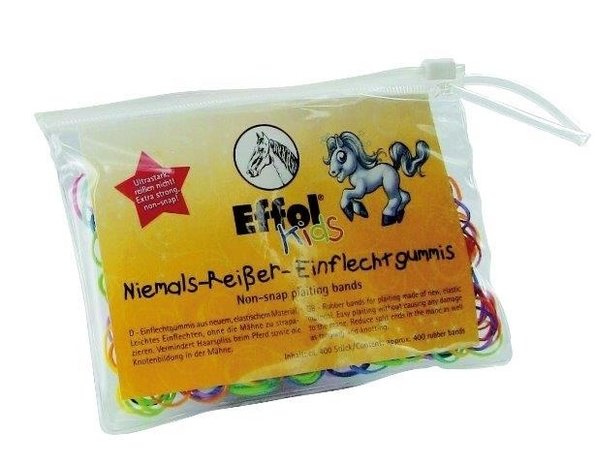 Effol Effol kids vlecht elastiekjes gekleurd