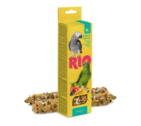 RIO RIO Sticks for parrots with fruit and berries, 2x90 g
