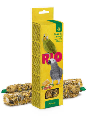 RIO Sticks para periquitos con miel y frutos secos, 2x90 g RIO Sticks para periquitos con miel y frutos secos, 2x90 g
