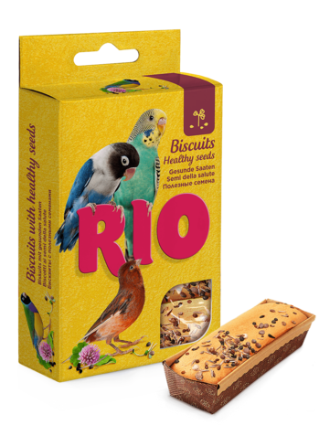 RIO RIO Biscuits avec des graines saines pour tous les types d'oiseaux 5x7 g RIO RIO Biscuits avec des graines saines pour tous les types d'oiseaux 5x7 g