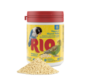 RIO RIO Vitamin & Mineral Pellets für Wellensittiche und Grosssittiche, 120 g RIO RIO Vitamin & Mineral Pellets für Wellensittiche und Grosssittiche, 120 g