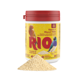 RIO RIO Vitamin and mineral pellets for canaries, exotic birds and other small birds, 120 g