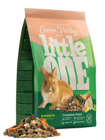 Little One Green Valley Feed for Rabbits, 750 g