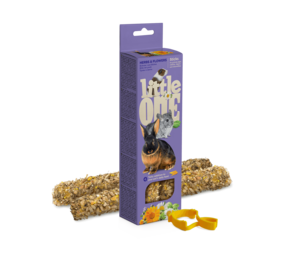 Little One Little One Sticks For Guinea Pigs, Rabbits, Degus And Chinchillas With Herbs And Flowers, 55 g