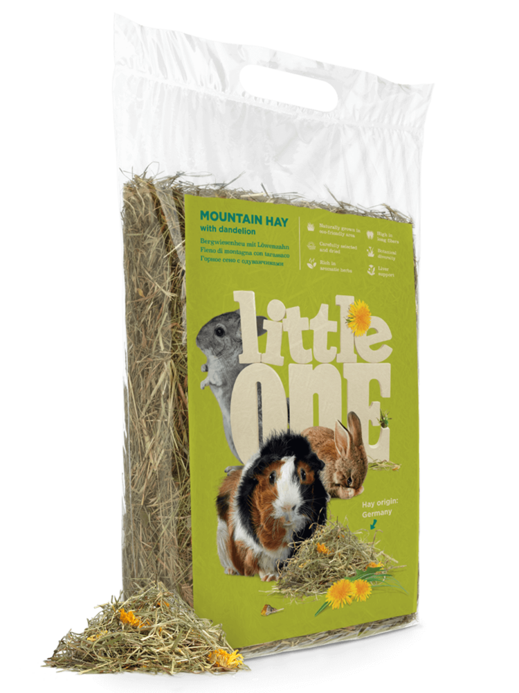 Little One Foin de Montagne avec Pissenlit, 400 g Little One Foin de Montagne avec Pissenlit, 400 g