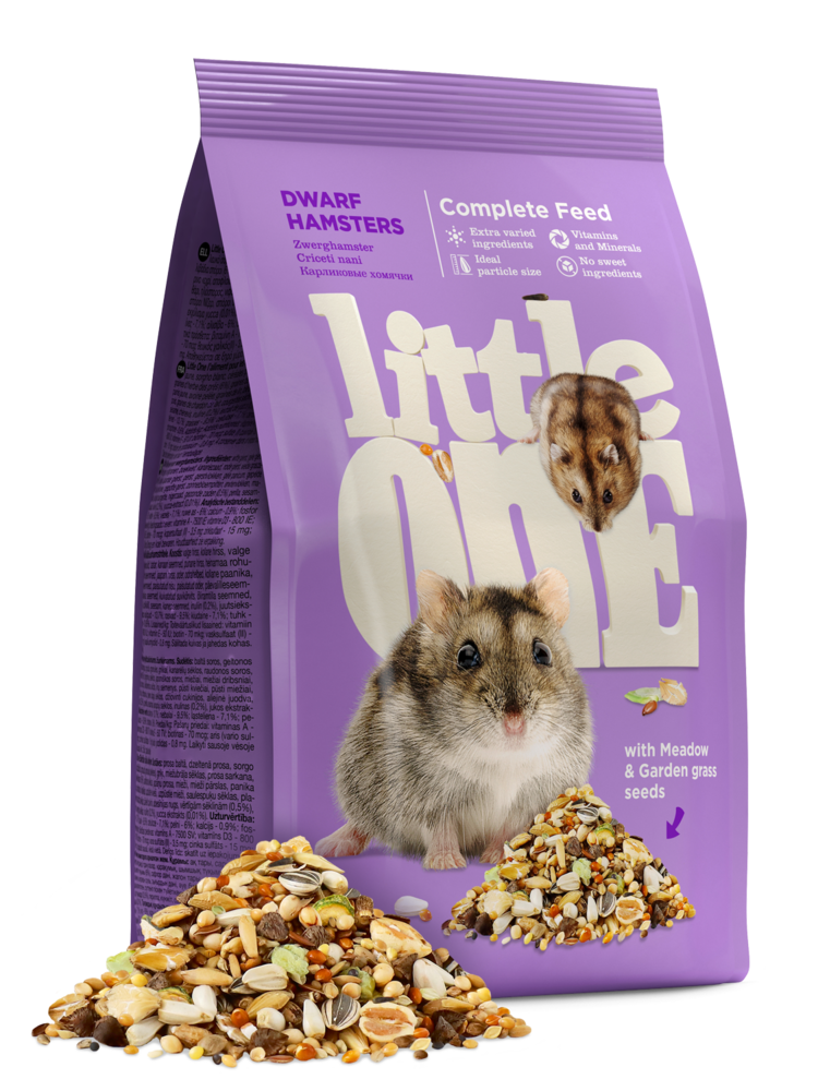 Little One Voer voor Dwerghamsters, 400 g Little One Voer voor Dwerghamsters, 400 g