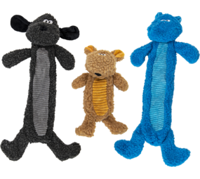 Jack & Vanilla Jack & Vanilla FLATTIES Chien-Souris-Hippo-M 50cm