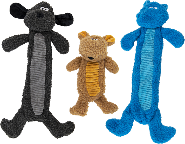 Jack & Vanilla FLATTIES Perro-Ratón-Hipopótamo-M 50cm Jack & Vanilla FLATTIES Perro-Ratón-Hipopótamo-M 50cm