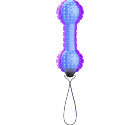 GiGwi PUSH TO MUTE Halterung Violett/Blau GiGwi PUSH TO MUTE Halterung Violett/Blau