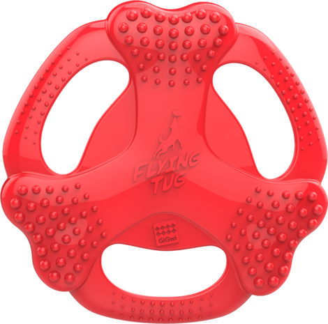 GiGwi FLYING TUG Vermelho 20cm