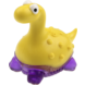 GiGwi SUPPA PUPPA Dino Geel/Paars GiGwi SUPPA PUPPA Dino Geel/Paars