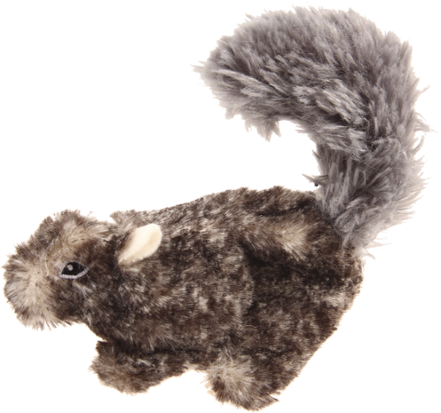 GiGwi PLUSH FRIENDZ Squirrel Grey GiGwi PLUSH FRIENDZ Squirrel Grey