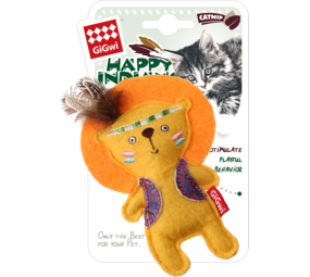 GiGwi HAPPY INDIANS Katzenminze Löwe