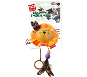 GiGwi HAPPY INDIANS Vingerhanger Leeuw GiGwi HAPPY INDIANS Vingerhanger Leeuw